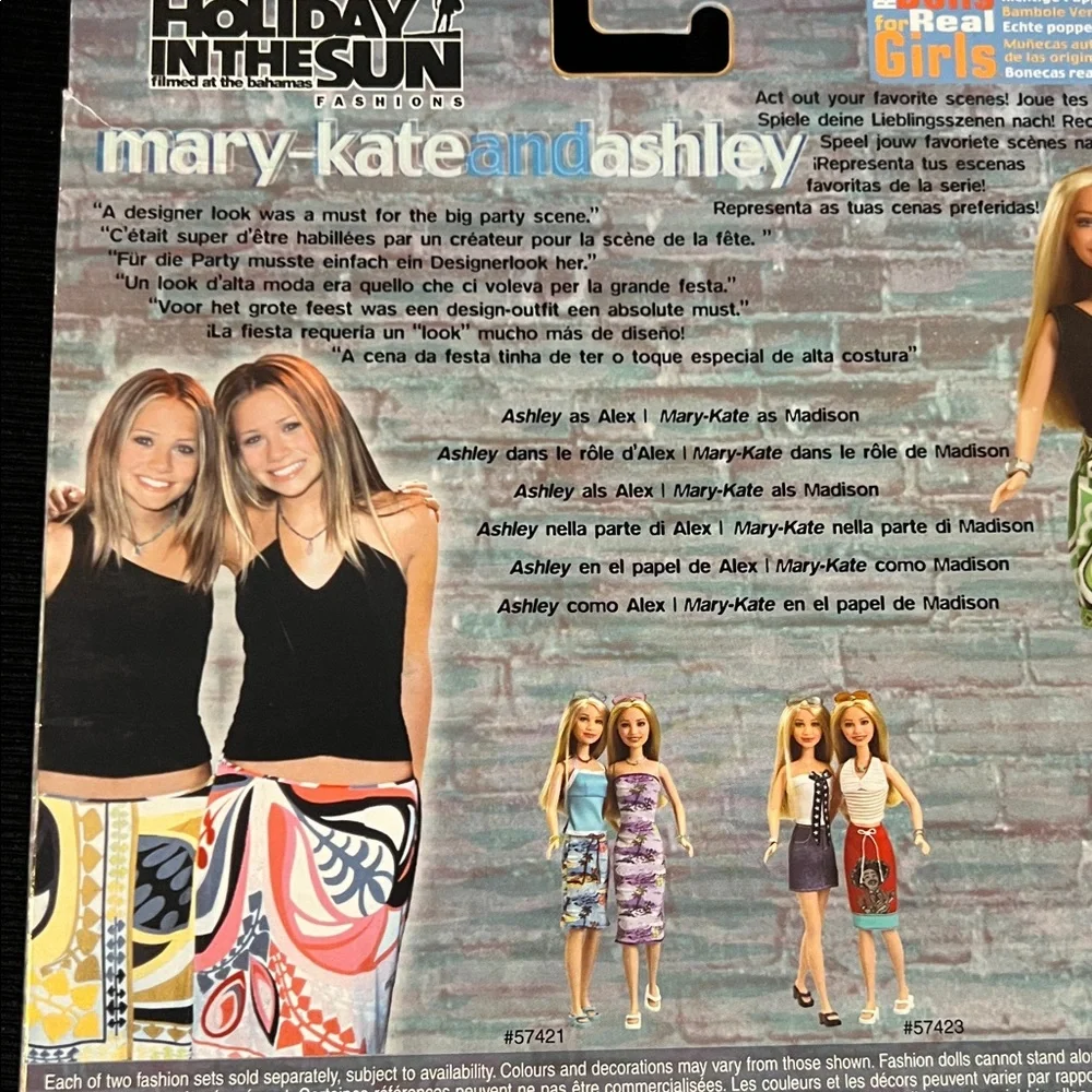 VINTAGE MARY-KATE & ASHLEY doll Fashion pack MATTEL Y2K 2002 New In BOX!! - Picture 14 of 17